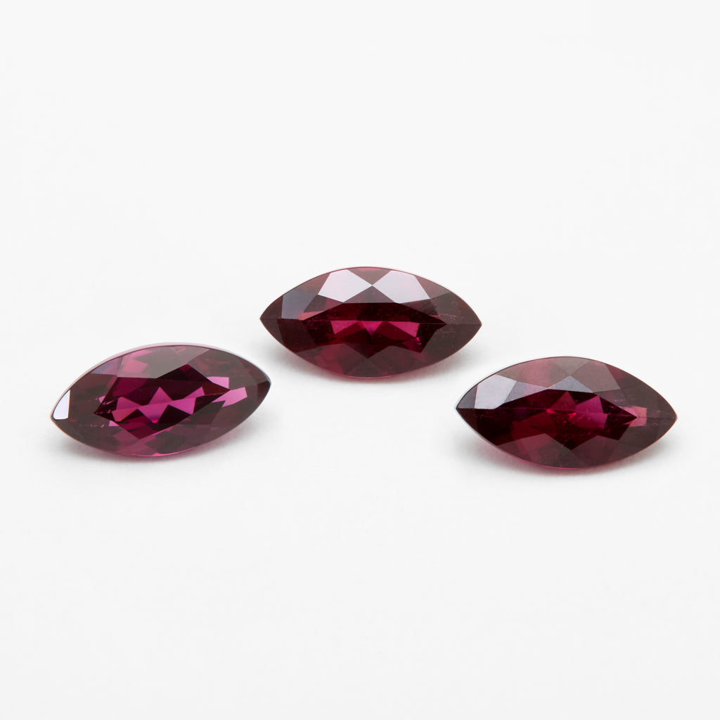 4x2 to 8x4mm Idaho Clearwater™ Rhodolite Marquise