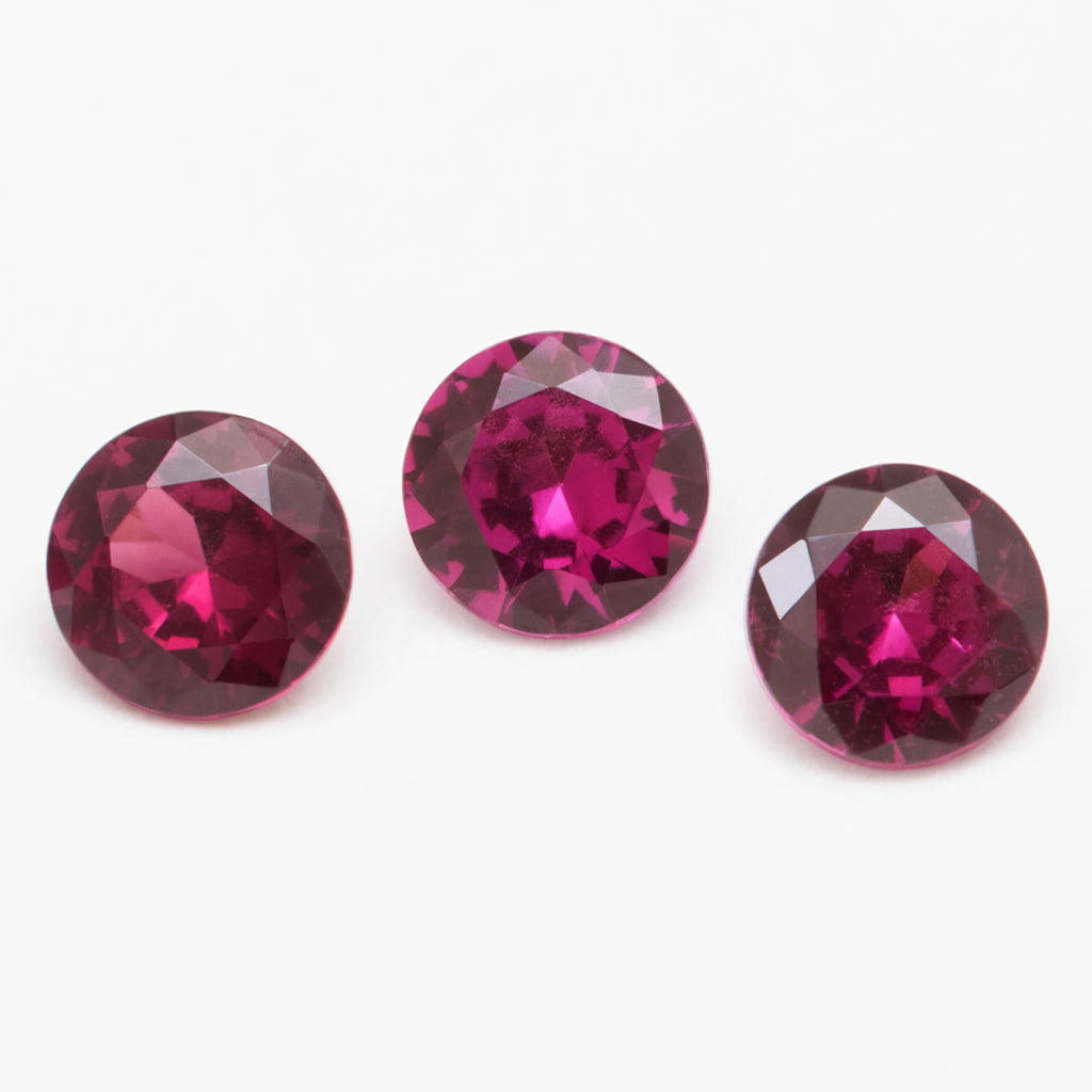 4 to 8mm Idaho Clearwater™ Rhodolite Rounds