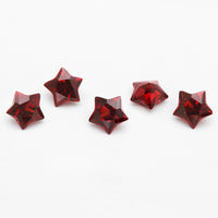 4 to 6mm Idaho Garnet Star Cuts