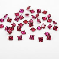 2 to 3.5mm Idaho Clearwater™ Rhodolite Princess Cuts