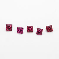 2 to 3.5mm Idaho Clearwater™ Rhodolite Princess Cuts