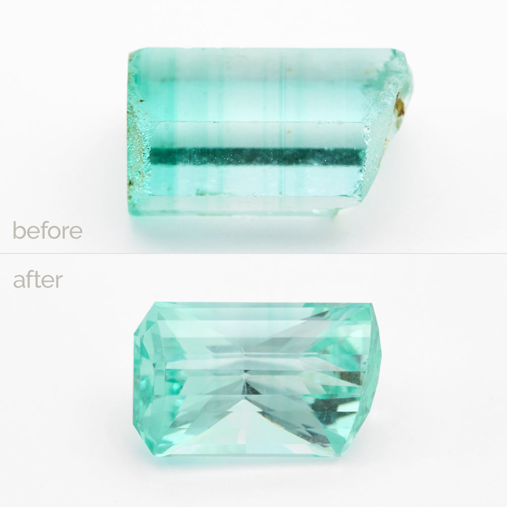 4.63ct Neon Green Beryl Freeform