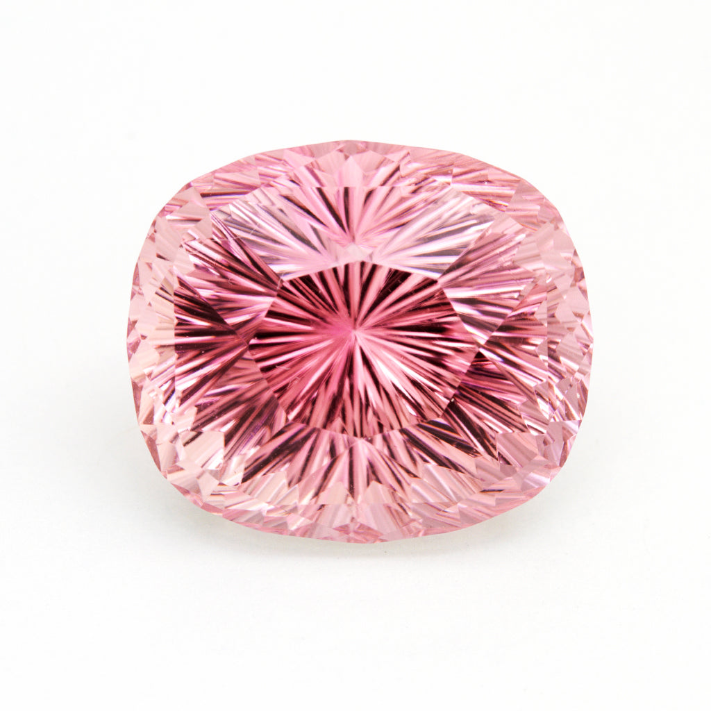 29.56ct Pink Tourmaline Concave Cushion