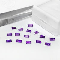 4x2mm AA Iris Amethyst® Baguettes