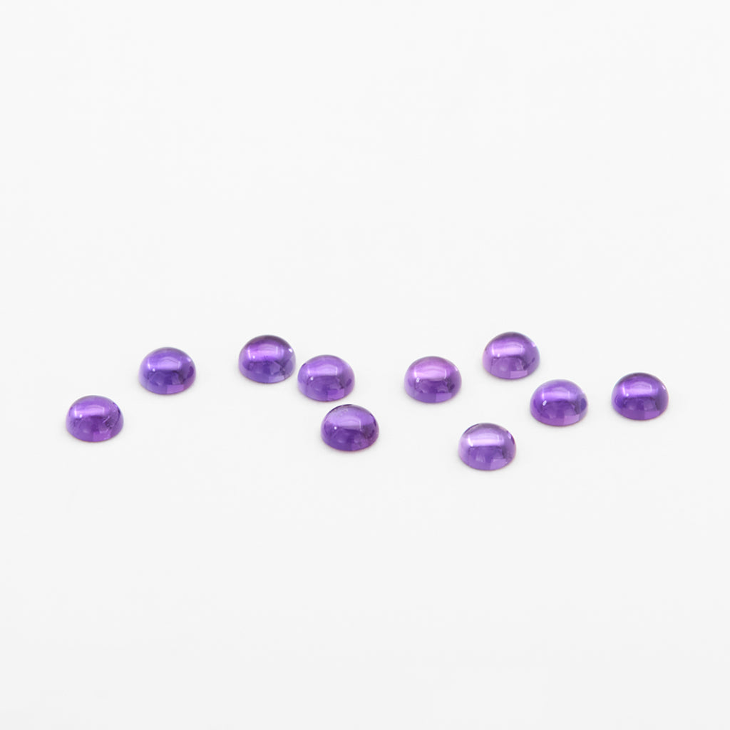 2.5 to 3mm AAA Iris Amethyst® Round Cabs