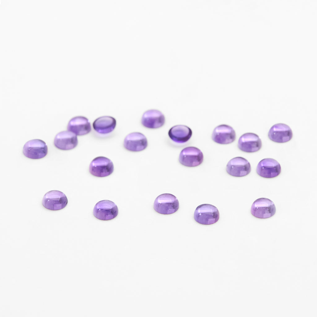 2 to 3mm AA Iris Amethyst® Round Cabs