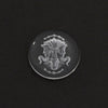 16mm Clear Quartz Round Gemini Intaglio Carvings