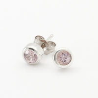 Customizable 3.5mm Round GemDots™ Earrings No. 12132