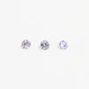 1.3 to 2.25mm White Spinel Rounds