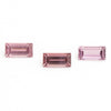 4x2 to 5x2.5mm Grey-Pink Spinel Baguettes