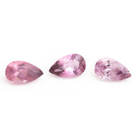 4x2.5 to 5x3mm Grey-Pink Spinel Pears