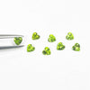 4-6mm Mesa Verde® Peridot Hearts