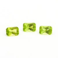 5x3 to 8x6mm Mesa Verde® Peridot Brilliant Emerald Cuts