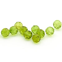 4-6mm Mesa Verde® Peridot Round Beads