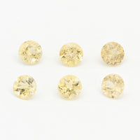 4 to 5mm Golden Imperial Topaz Rounds