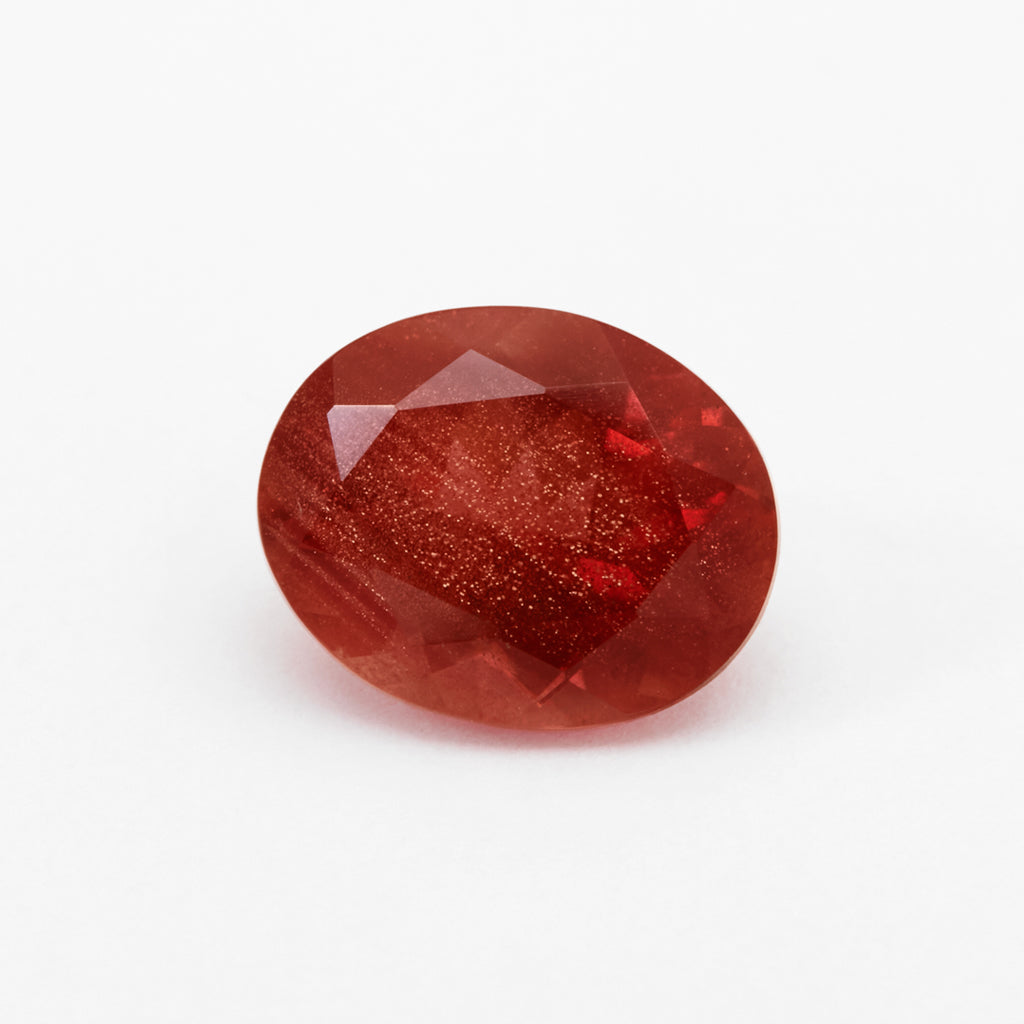 1.72ct Red Oregon Sunstone Oval