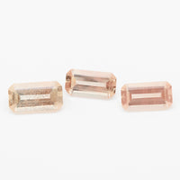 1.50 to 2.50 carat One-of-a-Kind Oregon Sunstone Emerald Cuts