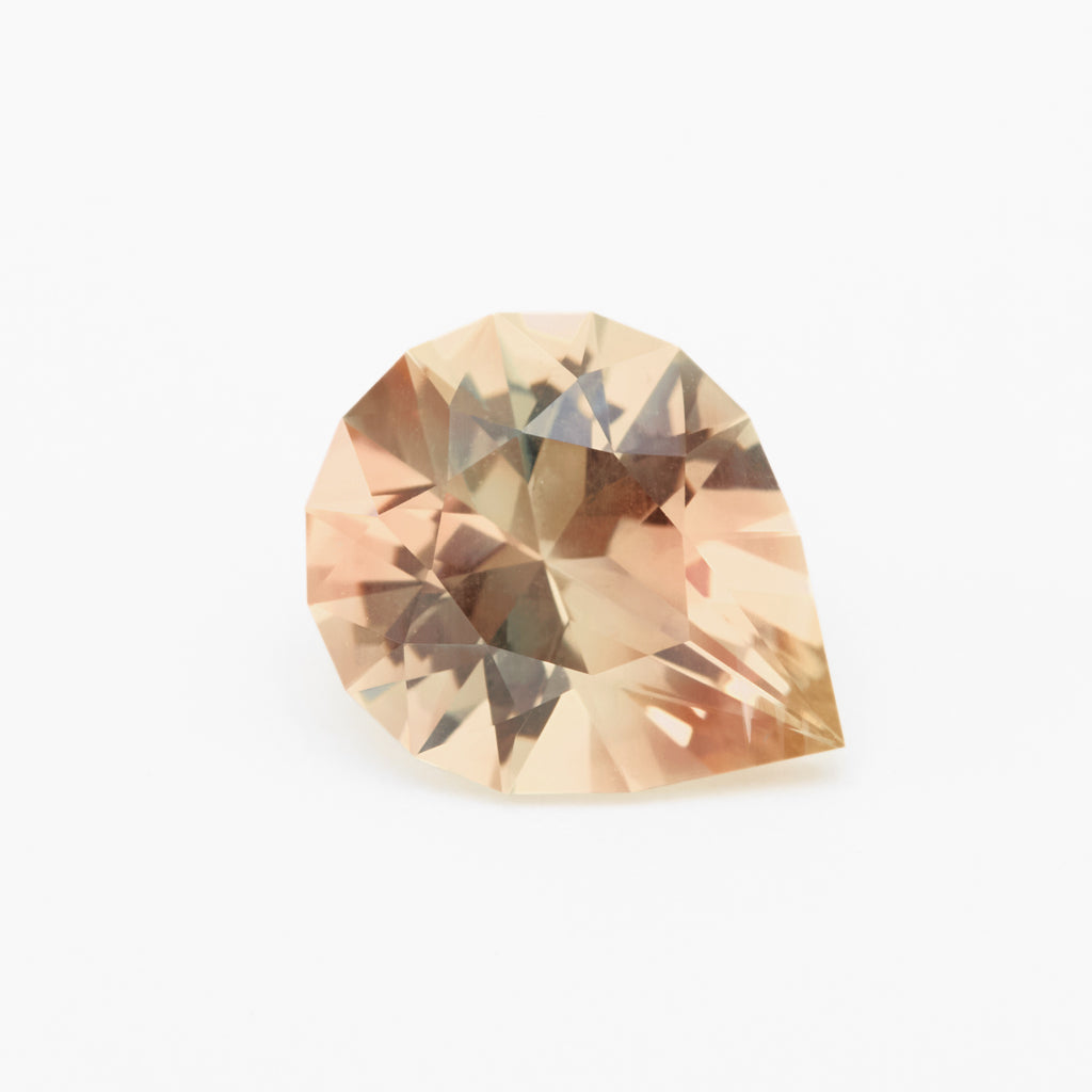 2.58ct Champagne Oregon Sunstone Pear