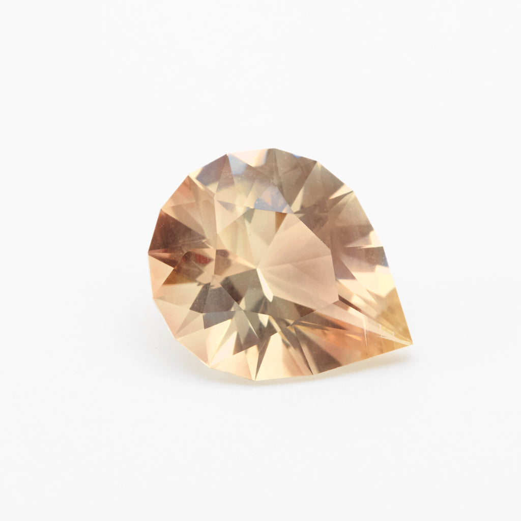 2.58ct Champagne Oregon Sunstone Pear