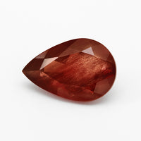 5.94ct Deep Red Oregon Sunstone Pear