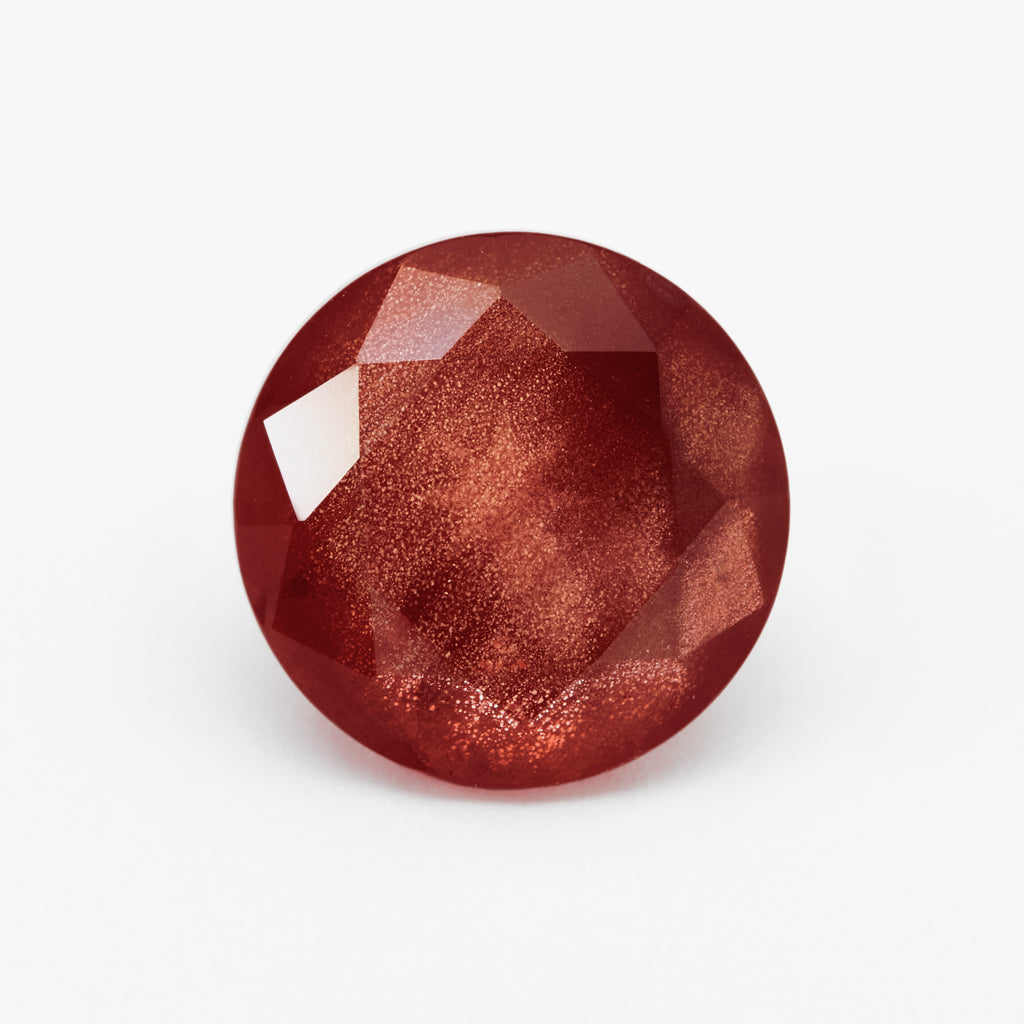 6.25ct Red Oregon Sunstone Rounds