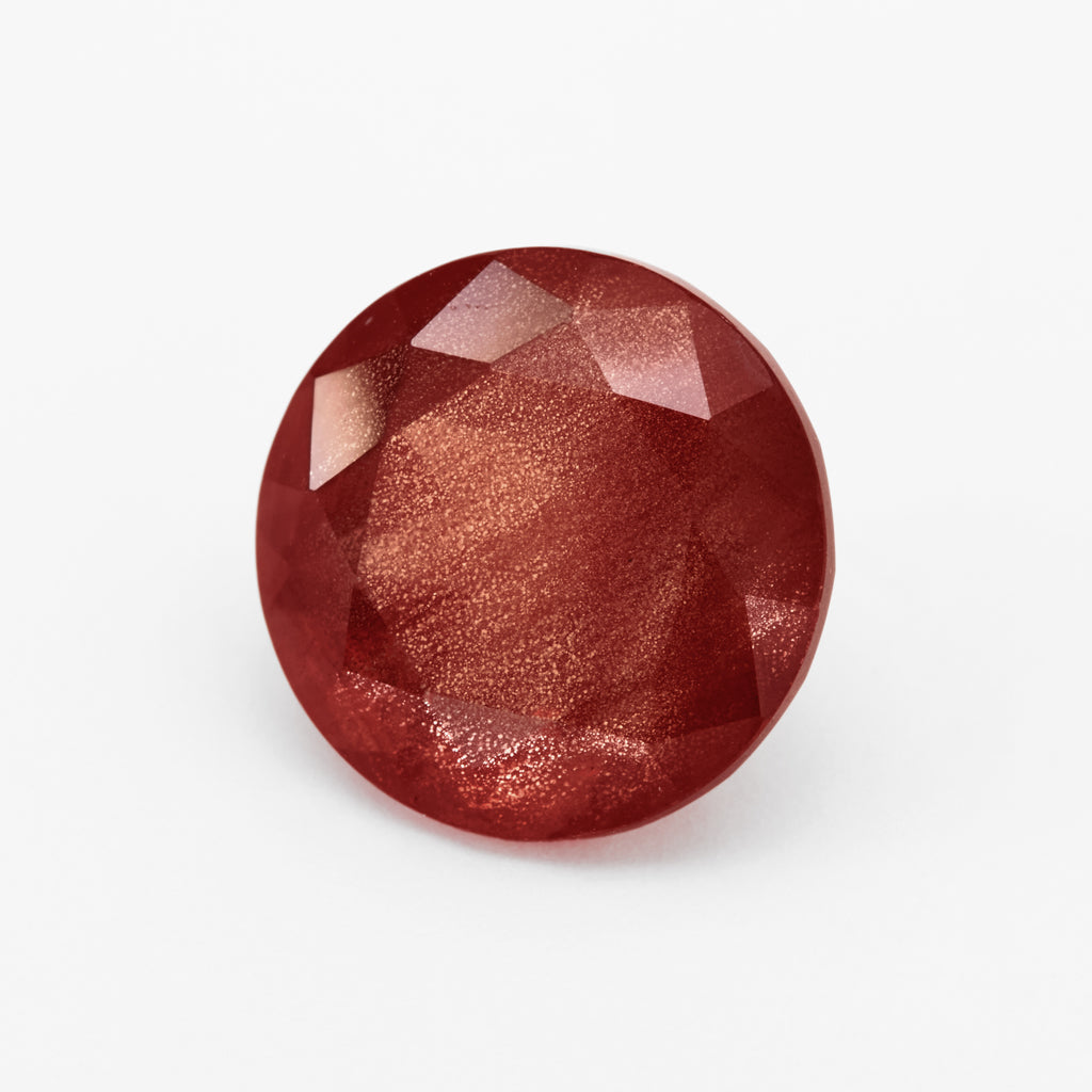 6.25ct Red Oregon Sunstone Rounds