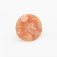 3.49ct Peach Oregon Sunstone Round