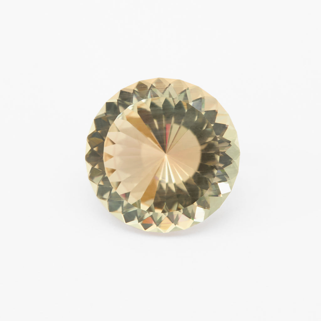 3.03ct Champagne Oregon Sunstone Fancy Round