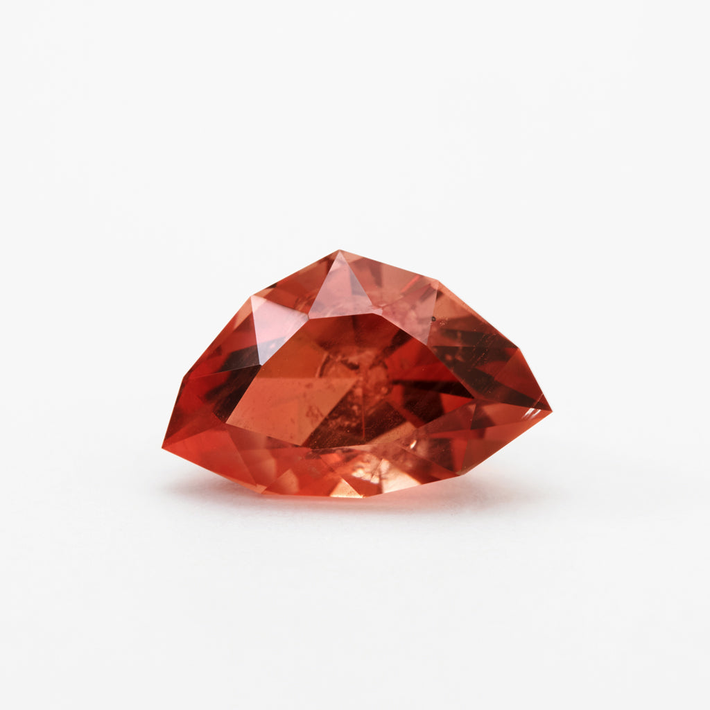 2.36ct Red Oregon Sunstone Modified Trillion