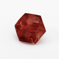 5.34ct Red Oregon Sunstone Honeycomb Hexagon