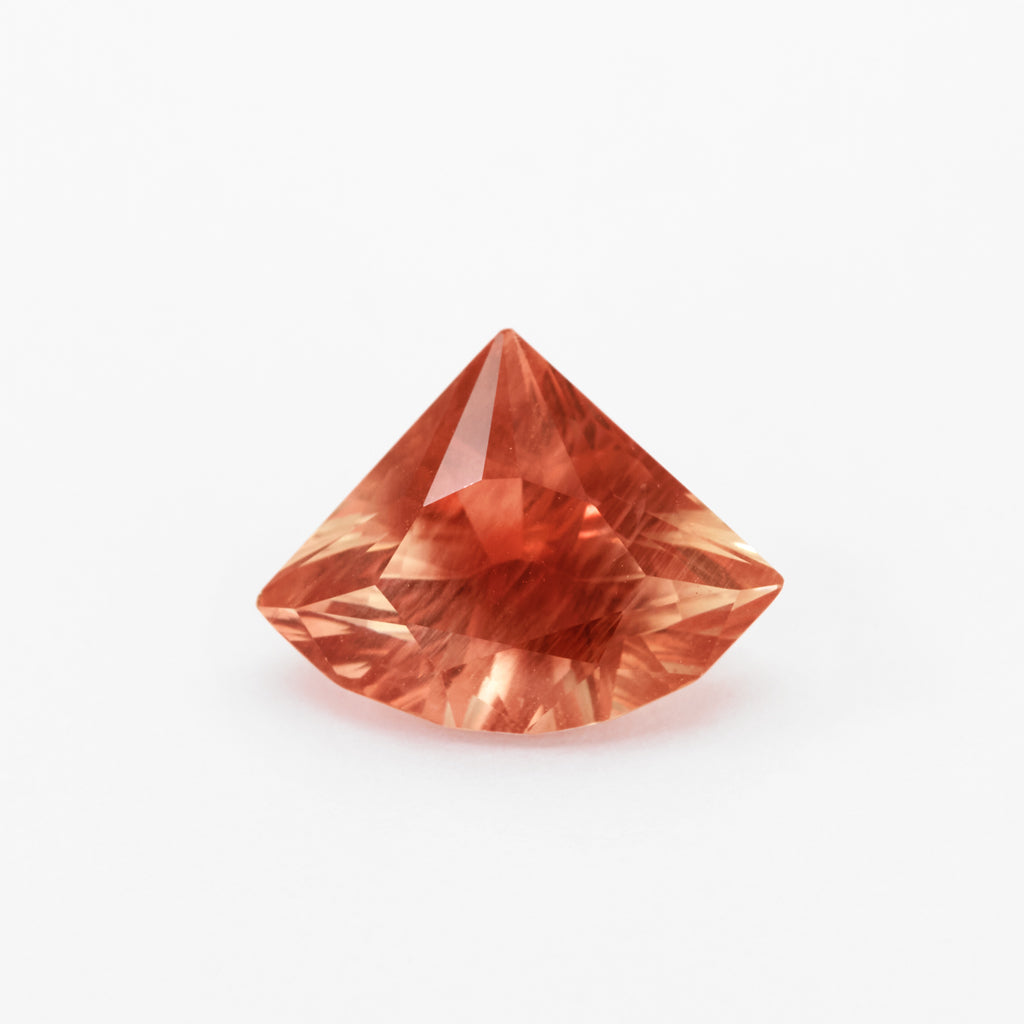 2.05ct Red Oregon Sunstone Fancy Fan