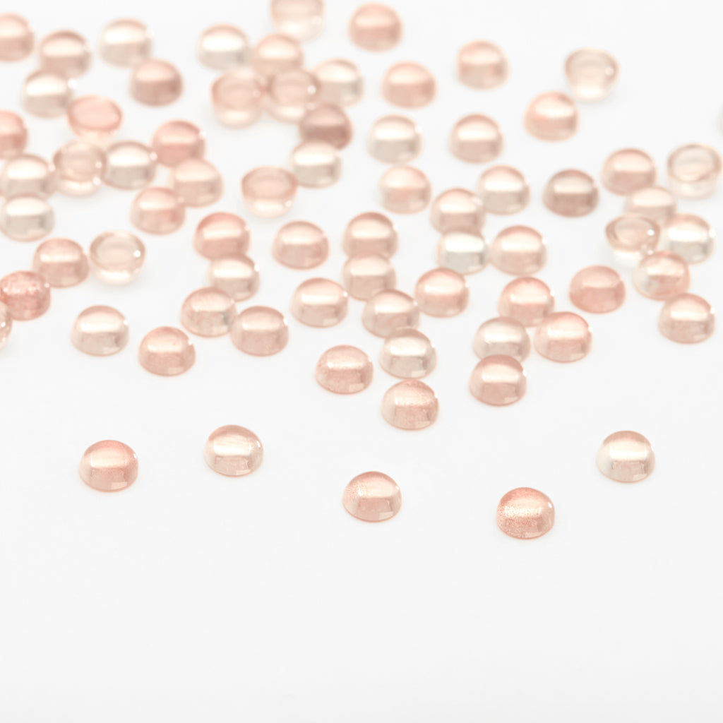2.5 to 3mm Oregon Sunstone Round Cabs