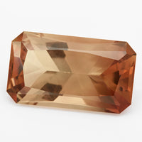 15.37ct Oregon Sunstone Barion Emerald Cut