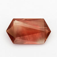 4.32ct Red Oregon Sunstone Fancy Hexagon