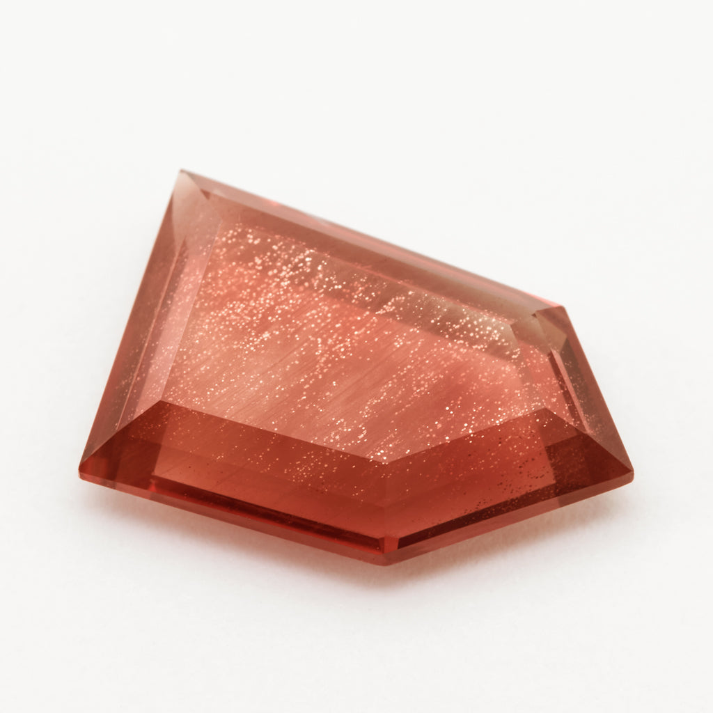 5.16ct Red Oregon Sunstone Freeform Tablet