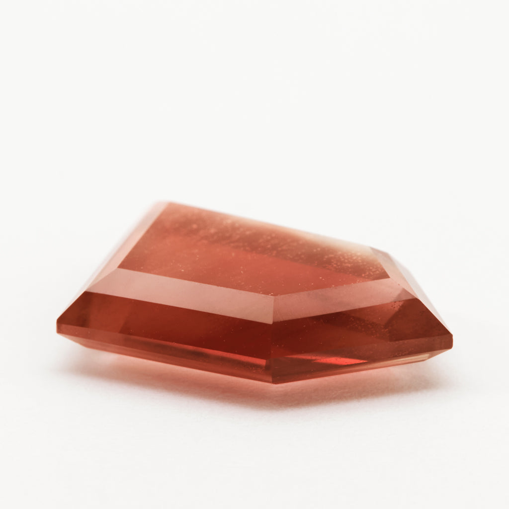 5.16ct Red Oregon Sunstone Freeform Tablet
