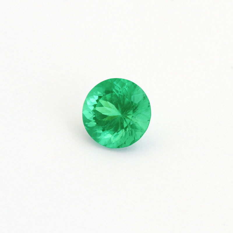 1.0ct Green Apatite Round