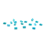 3x2 to 6x3mm Arizona Turquoise Baguettes