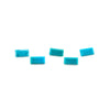 3x2 to 6x3mm Arizona Turquoise Baguettes