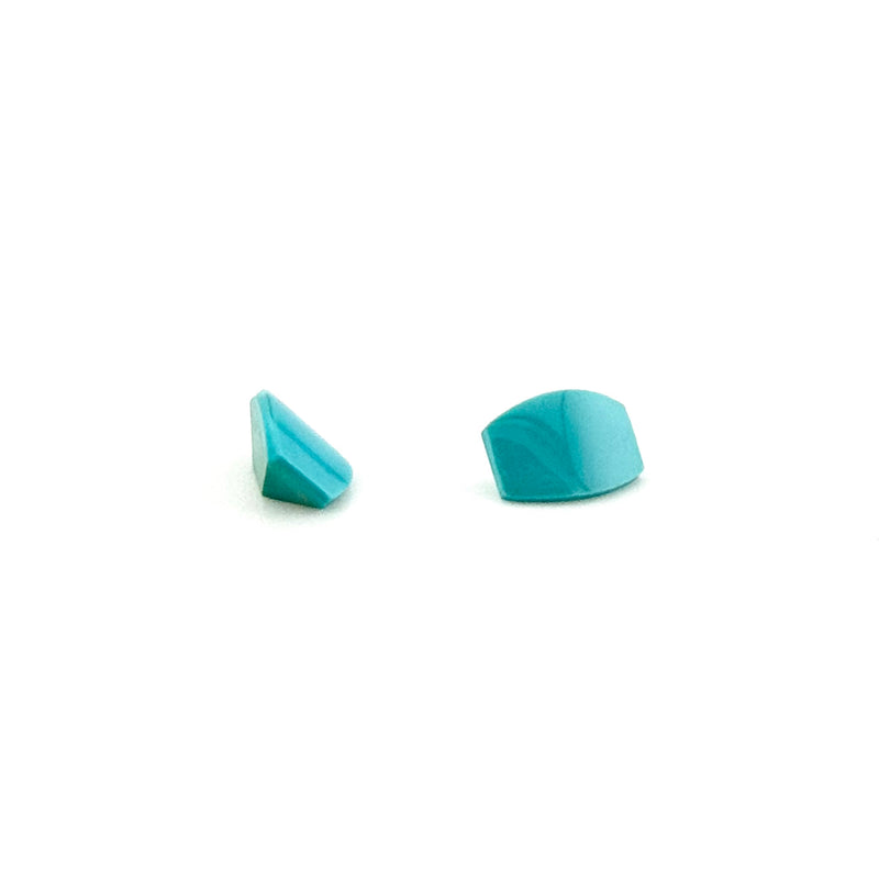 7x5mm Arizona Turquoise Opposed Bar Cushions