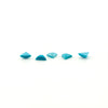 4mm Arizona Turquoise Pointed Triangle Cabs