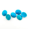 9x7 to 10x8mm Arizona Stabilized Turquoise Oval Cabs