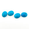 9x7 to 10x8mm Arizona Stabilized Turquoise Oval Cabs