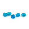 8x6mm Arizona Stabilized Turquoise Hex Tablets™