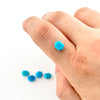 8x6mm Arizona Stabilized Turquoise Hex Tablets™