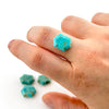 16x12mm Arizona Stabilized Turquoise Hex Tablets™