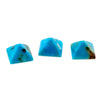 10mm Arizona Stabilized Turquoise Pyramid Cabs