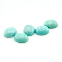 7x5 to 18x13mm Mexican Turquoise Oval Cabs