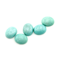 7x5 to 18x13mm Mexican Turquoise Oval Cabs