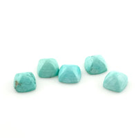 6 to 10mm Mexican Turquoise Sugarloaf Cabs